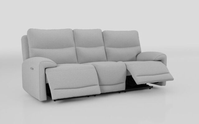 Caldbeck 3 Seater Power Recliner Sofa with Power Head Tilt - poltronesofà at ScS