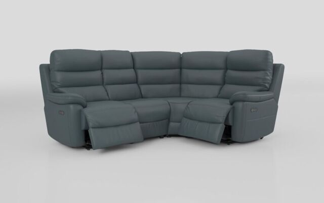 Ossett 2 Corner 1 Power Sofa with Head Tilt - poltronesofà at ScS