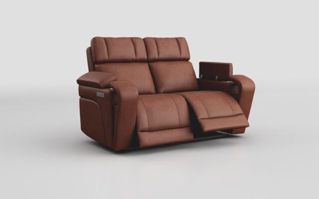 Adstock 2 Seater Power Recliner With Power Head Tilt - poltronesofà at ScS