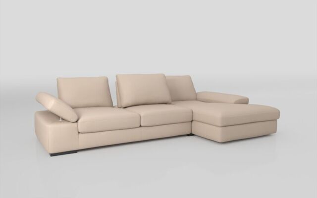 Savazza 4 Seater Sofa with Adjustable Back Rest Right Hand Facing Lounger - poltronesofà at ScS