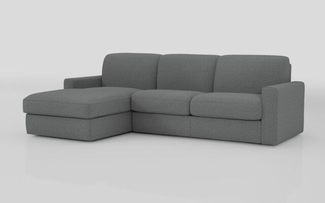 Barete Large Arm 4 Seater Sofa Bed with Left Hand Facing Large Lounger - poltronesofà at ScS