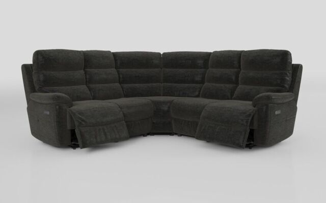 Ossett 2 Corner 2 Power Sofa with Head Tilt - poltronesofà at ScS