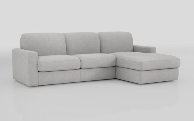 Barete Large Arm 4 Seater Sofa Bed with Right Hand Facing Large Lounger  - poltronesofà at ScS