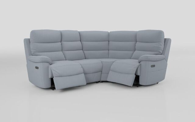 Ossett 2 Corner 1 Power Sofa with Head Tilt - poltronesofà at ScS