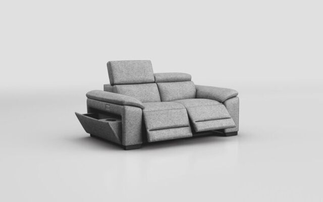 Mesola 2 Seater Power Recliner Sofa with Power Head Tilt  - poltronesofà at ScS