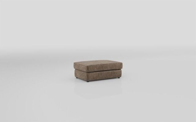 Living Esme Fabric Plain Top Banquette Footstool  - poltronesofà at ScS