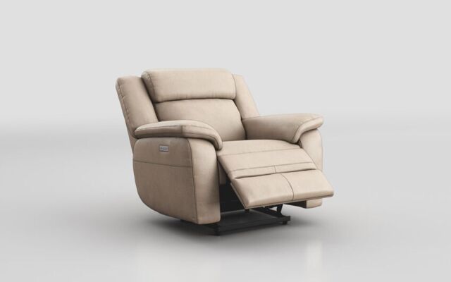 Sarsina Power Recliner Chair with Power Head Tilt - poltronesofà at ScS