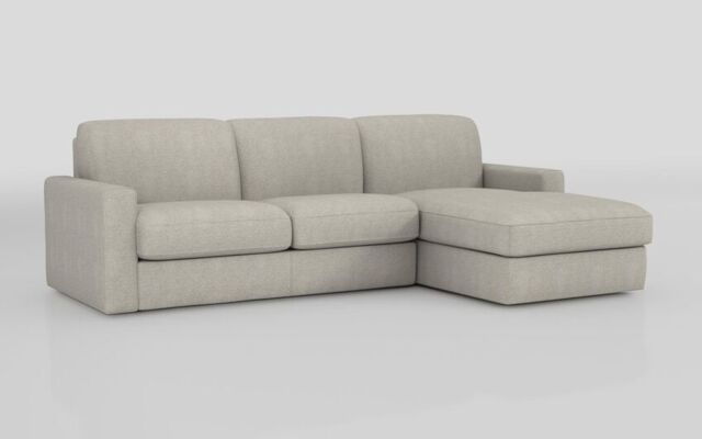 Barete Large Arm 4 Seater Sofa Bed with Right Hand Facing Large Lounger - poltronesofà at ScS