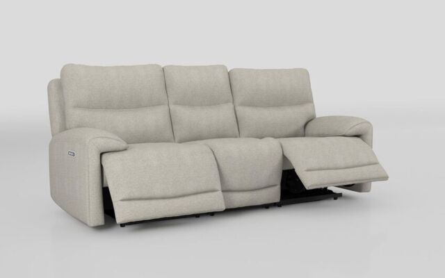Caldbeck 3 Seater Power Recliner Sofa with Power Head Tilt - poltronesofà at ScS