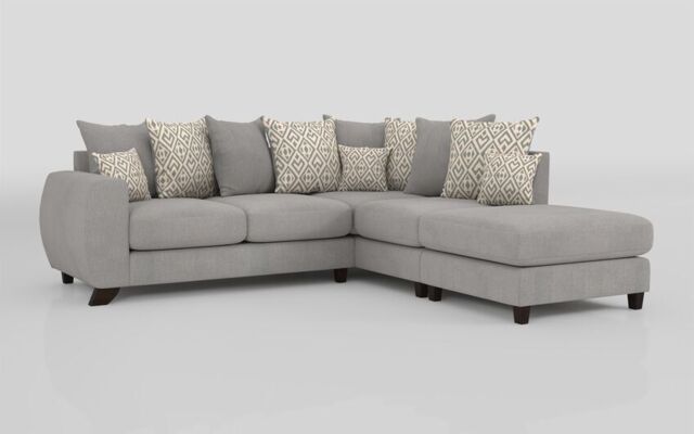 Aspen 2 Corner 1 Right Hand Facing Chaise Scatter Back Sofa  - poltronesofà at ScS