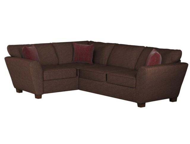 Theo Fabric 1 Corner 2 Standard Back Sofa  - poltronesofà at ScS
