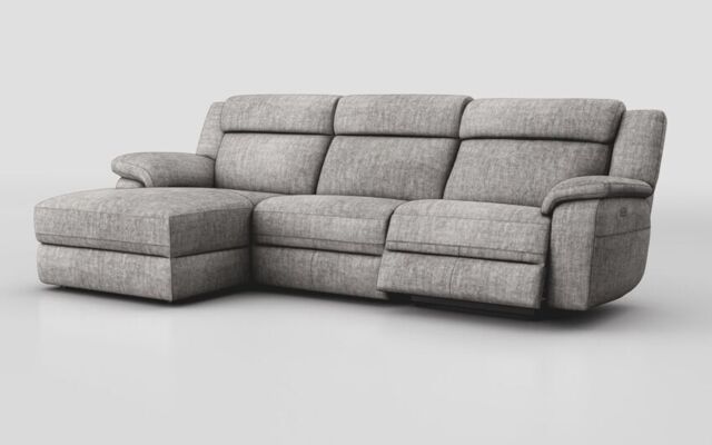 Sarsina 3 Seater Sofa Right Hand Facing Power & Left Hand Facing Lounger - poltronesofà at ScS