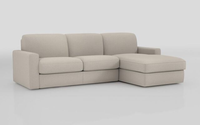 Barete Large Arm 4 Seater Sofa Bed with Right Hand Facing Large Lounger - poltronesofà at ScS