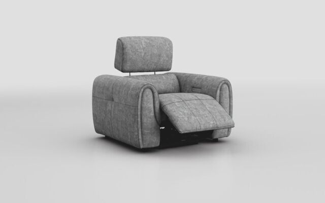 Serra Power Recliner Chair with Power Head Tilt  - poltronesofà at ScS