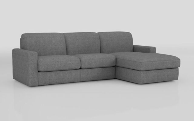 Barete Large Arm 4 Seater Sofa Bed with Right Hand Facing Large Lounger - poltronesofà at ScS