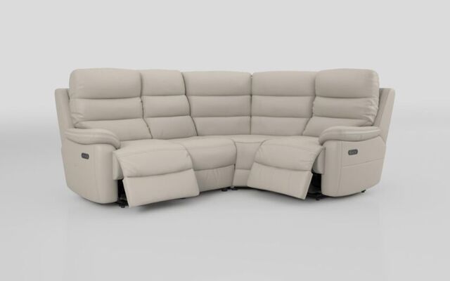 Ossett 2 Corner 1 Power Sofa with Head Tilt  - poltronesofà at ScS