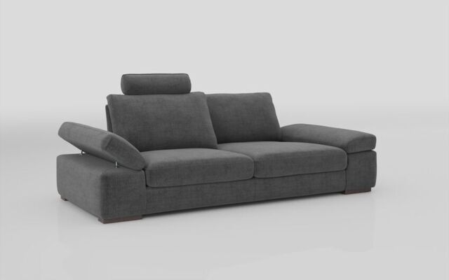 Savazza 3 Seater Sofa with Adjustable Back Rest - poltronesofà at ScS
