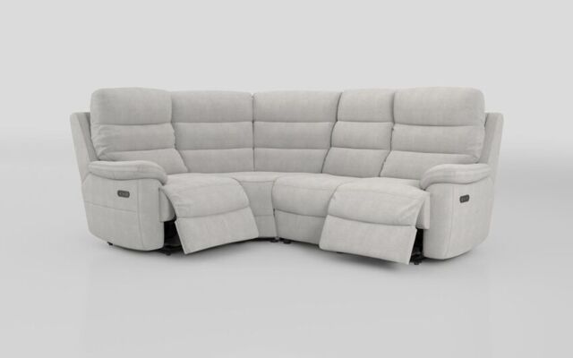 Ossett 1 Corner 2 Power Sofa with Head Tilt - poltronesofà at ScS