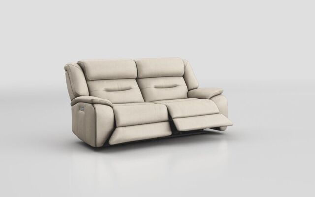 Massari 3 Seater Power Recliner Sofa with Power Head Tilt - poltronesofà at ScS