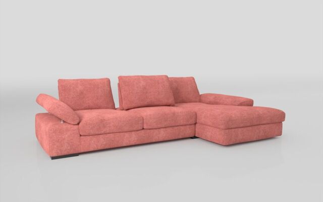 Savazza 4 Seater Sofa with Adjustable Back Rest Right Hand Facing Lounger - poltronesofà at ScS