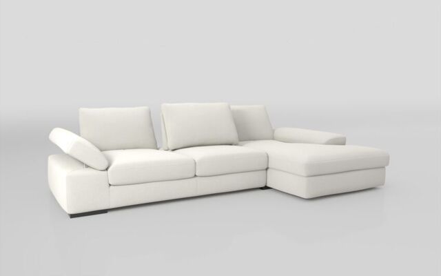 Savazza 4 Seater Sofa with Adjustable Back Rest Right Hand Facing Lounger - poltronesofà at ScS