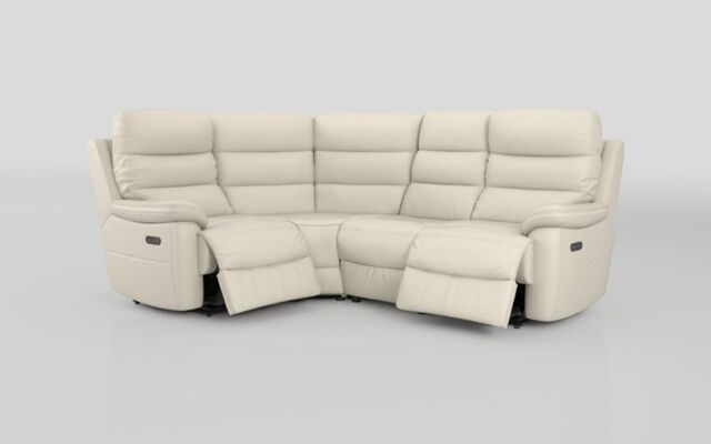 Ossett 1 Corner 2 Power Sofa with Head Tilt - poltronesofà at ScS
