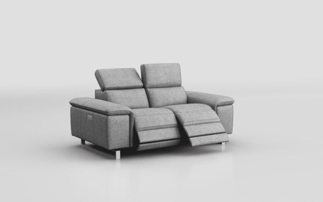 Viserba 2 Seater Power Recliner Sofa with Power Head Tilt - poltronesofà at ScS