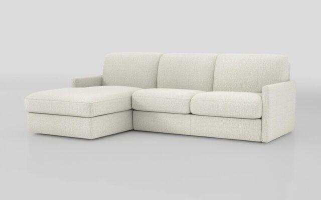 Barete Slim Arm 4 Seater Sofa Bed with Left Hand Facing Large Lounger - poltronesofà at ScS