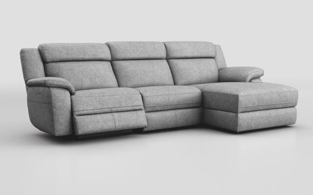 Sarsina 3 Seater Sofa Left Hand Facing Power & Right Hand Facing Lounger  - poltronesofà at ScS