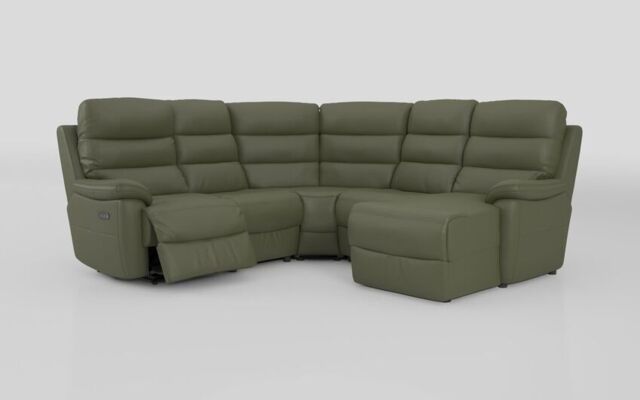 Ossett 2 Corner 2 Right Hand Facing Chaise Left Hand Facing Power Sofa with Head Tilt  - poltronesofà at ScS