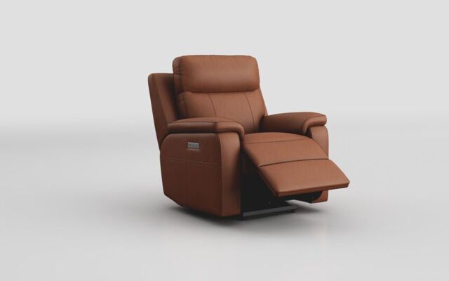 Calboli Power Recliner Chair with Power Head Tilt - poltronesofà at ScS