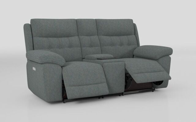 Belford 2 Seater Power Recliner Sofa with Media Console - poltronesofà at ScS