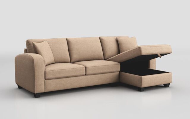 Sestola 3 Seater Sofa with Right Hand Facing Storage Lounger  - poltronesofà at ScS