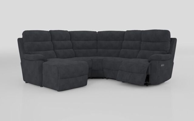 Ossett 2 Corner 2 Left Hand Facing Chaise Right Hand Facing Power Sofa with Head Tilt - poltronesofà at ScS