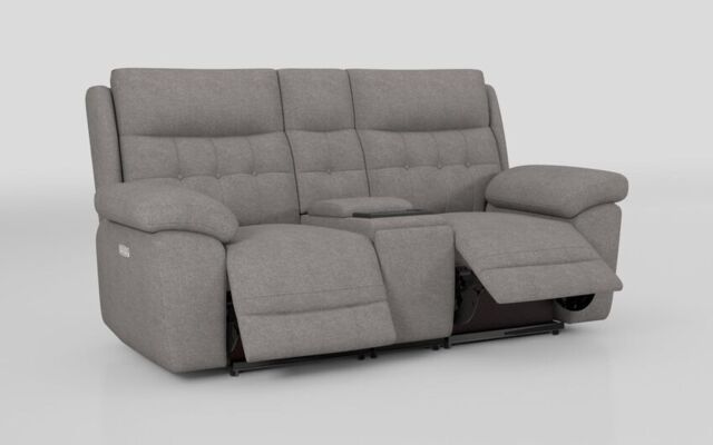 Belford 2 Seater Power Recliner Sofa with Media Console  - poltronesofà at ScS