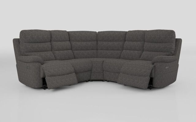 Ossett 2 Corner 2 Power Sofa with Head Tilt  - poltronesofà at ScS