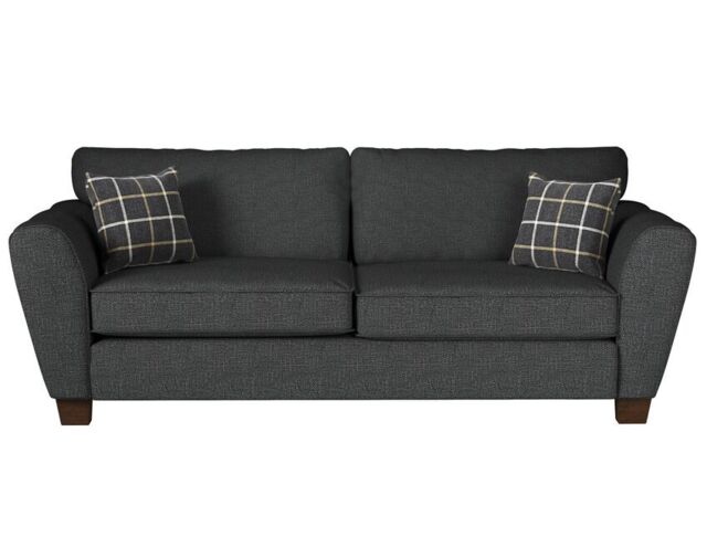 Theo Fabric 3 Seater Standard Back Sofa  - poltronesofà at ScS