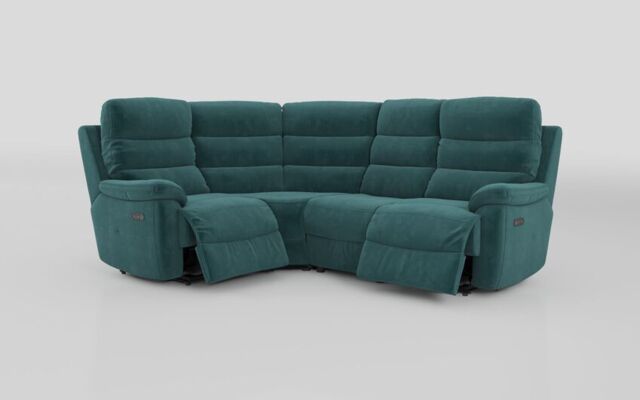 Ossett 1 Corner 2 Power Sofa with Head Tilt  - poltronesofà at ScS