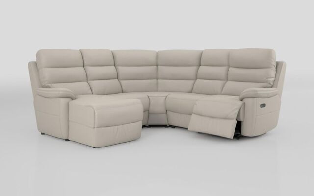 Ossett 2 Corner 2 Left Hand Facing Chaise Right Hand Facing Power Sofa with Head Tilt - poltronesofà at ScS