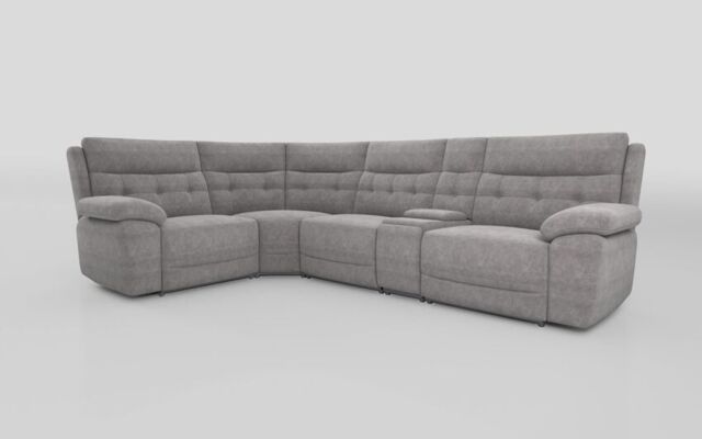 Belford 1 Corner 3 Sofa with Console  - poltronesofà at ScS
