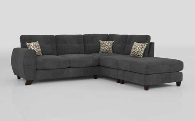 Aspen 2 Corner 1 Right Hand Facing Chaise Standard Back Sofa - poltronesofà at ScS