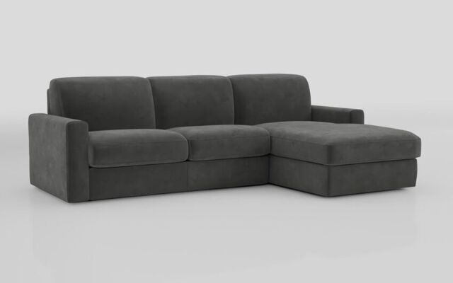 Barete Large Arm 4 Seater Sofa Bed with Right Hand Facing Large Lounger - poltronesofà at ScS