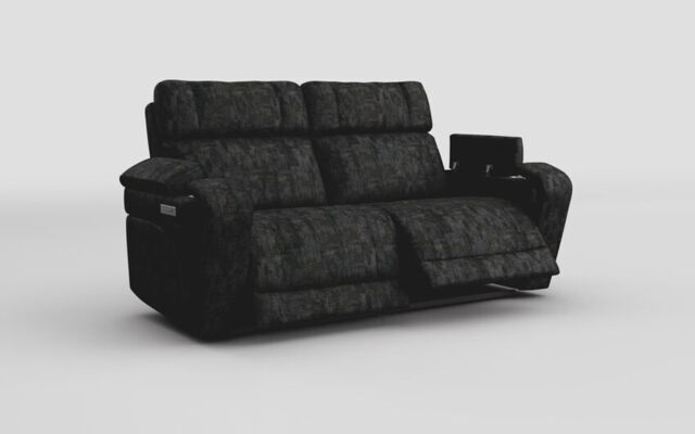 Adstock 3 Seater Power Recliner With Power Head Tilt - poltronesofà at ScS