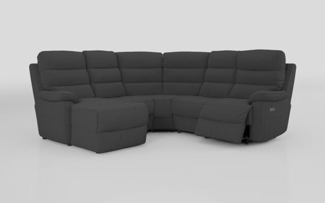 Ossett 2 Corner 2 Left Hand Facing Chaise Right Hand Facing Power Sofa with Head Tilt - poltronesofà at ScS