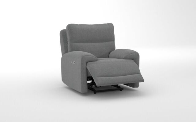 Caldbeck Power Recliner Chair with Power Head Tilt, Lumbar & Heat - poltronesofà at ScS
