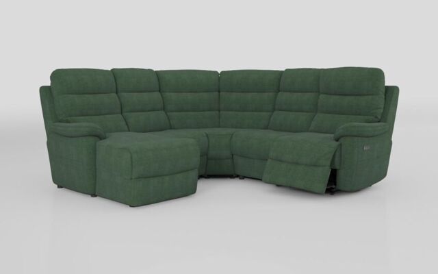 Ossett 2 Corner 2 Left Hand Facing Chaise Right Hand Facing Power Sofa with Head Tilt - poltronesofà at ScS