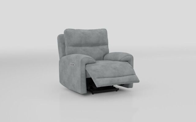 Caldbeck Power Recliner Chair with Power Head Tilt, Lumbar & Heat  - poltronesofà at ScS