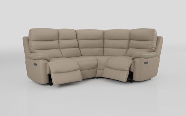 Ossett 2 Corner 1 Power Sofa with Head Tilt  - poltronesofà at ScS