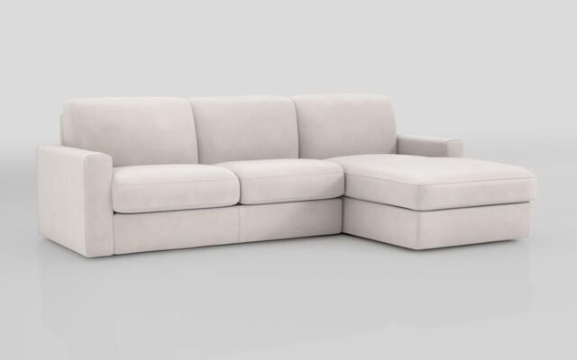 Barete Large Arm 4 Seater Sofa Bed with Right Hand Facing Large Lounger - poltronesofà at ScS