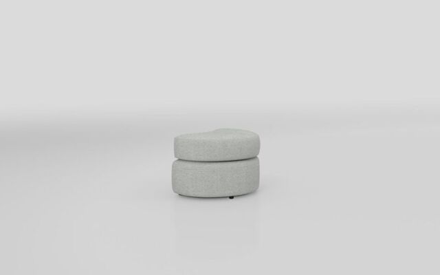 Aurora Fabric Twister Footstool  - poltronesofà at ScS